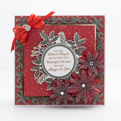 Holly Frame - Elegant Christmas Card Tutorial