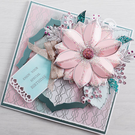 Learn how to create a beautiful handmade card to celebrate a special day using our new Summer Flower Stamp and Die Set