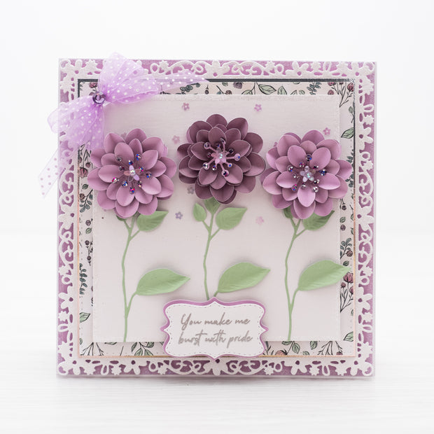 Chloes Creative Cards Metal Die Set - Beautiful Bouquet Foliage