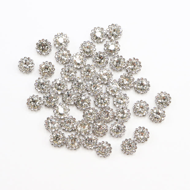 Chloes Creative Cards - Sparklers - 12mm Round Silver