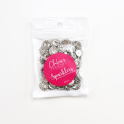Chloes Creative Cards - Sparklers - 12mm Round Silver