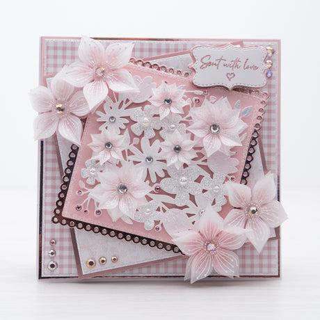 Chloes Creative Cards Metal Die Set - Floral Panel