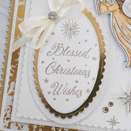 Chloe's Creative Cards Photopolymer Stamp Set (A7) - Blessed Christmas Wishes