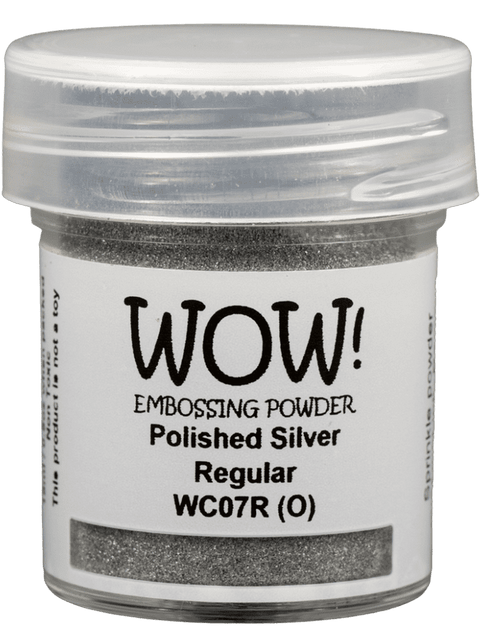 WOW Embossing Powder Metallic Polished Silver Regular