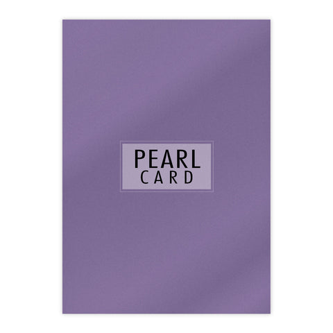 Chloes Luxury Pearl Card 10 Sheets Amethyst