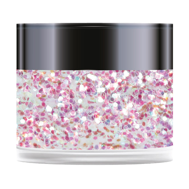 Crystal Pink Sparkelicious Glitter 1/2oz Jar