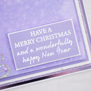 Chloes Creative Cards Photopolymer Stamp (A6) - Christmas Verse Stamp Set