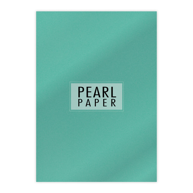Chloes Luxury Pearl Paper 10 Sheets Lagoon