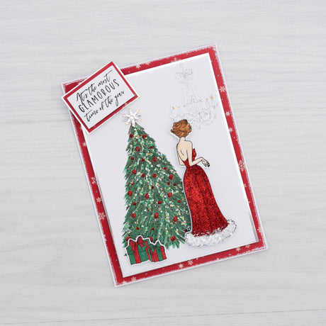 Chloes Creative Cards Die & Stamp Set - Belle of the Ball