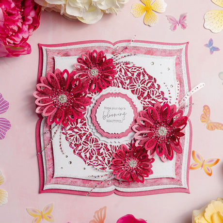 Azalea Lacy Circle - Botanical Blooms Card Tutorial