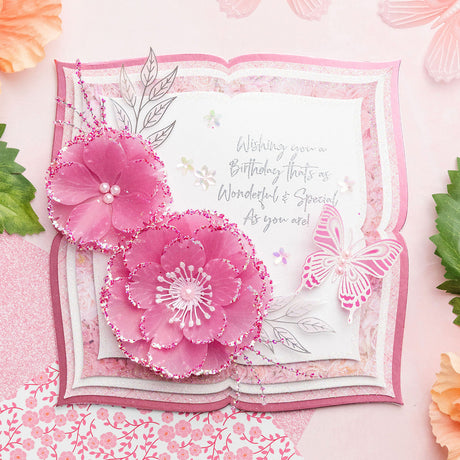 Azalea Vellum Peonies - Pretty Peonies Collection Card Tutorial