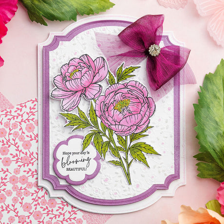 Blooming Beautiful - Pretty Peonies Card Tutorial