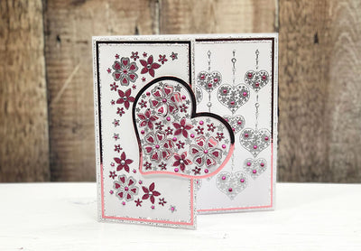 Blossoming Heart Valentines Day Card Making Tutorial