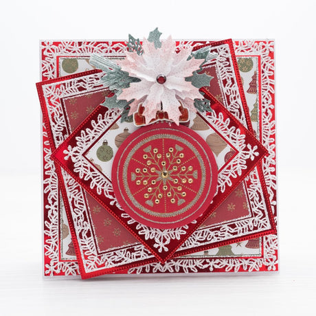Large Bauble - Elegant Christmas Card Tutorial