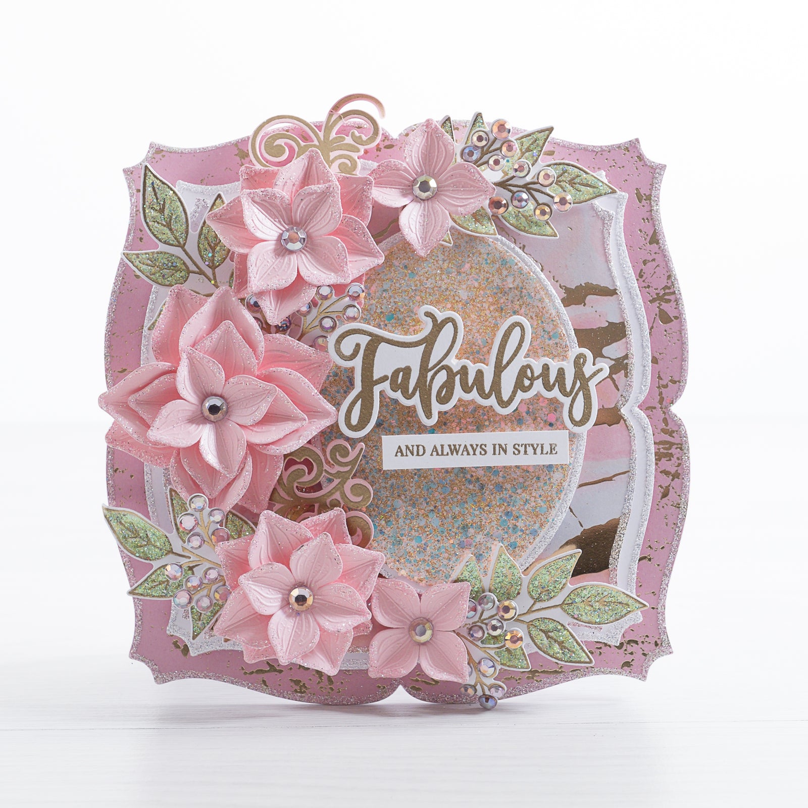 Chloes Creative Cards Mystical Flower Cut and Emboss Folder Cardmaking Project