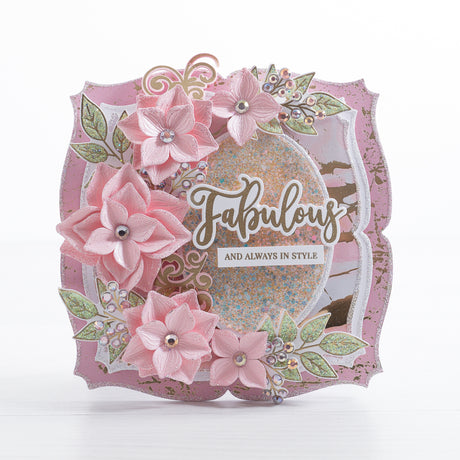 Chloes Creative Cards Mystical Flower Cut and Emboss Folder Cardmaking Project