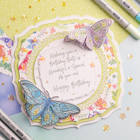 Butterfly Wishes - Card Tutorial