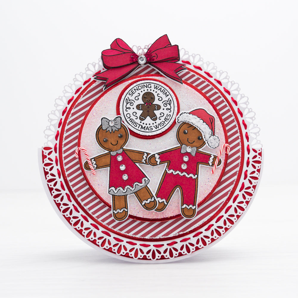 Gingerbread People - Candy Cane Lane Card Tutorial – Chloes Creative Cards