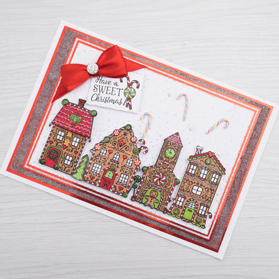 Gingerbread Street - Candy Cane Lane Card Tutorial