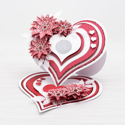 With Love - Valentine's Day Card Tutorial By Rebecca Houghton