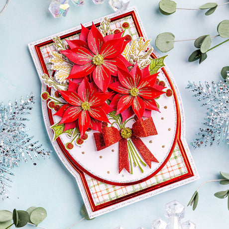 Christmas Easel - Christmas Build-a-Bouquet Card Tutorial