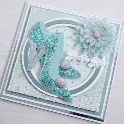 Step Out in Style Cardmaking Project by Glynis Bakewell