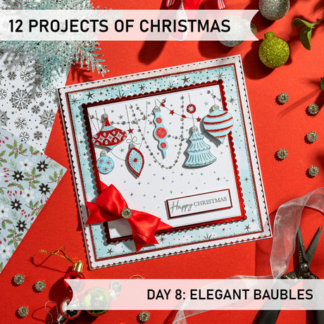 12 Projects of Christmas 2024 - Day 8 - Elegant Baubles