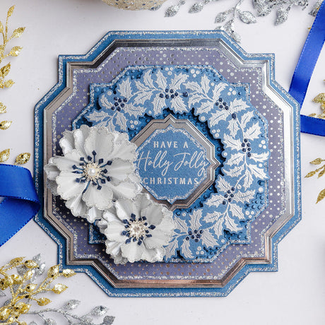 Have a Holly Jolly Christmas - Starlit Christmas Card Tutorial