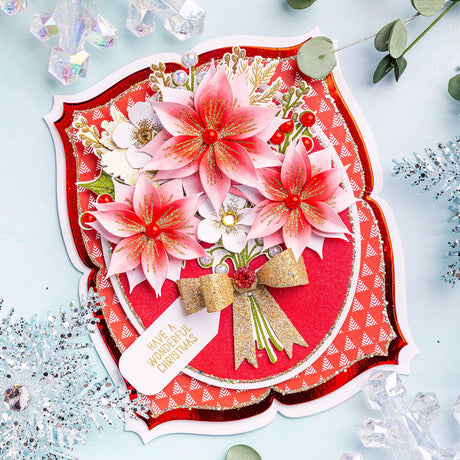 Have a Wonderful Christmas - Christmas Build-a-Bouquet Card Tutorial