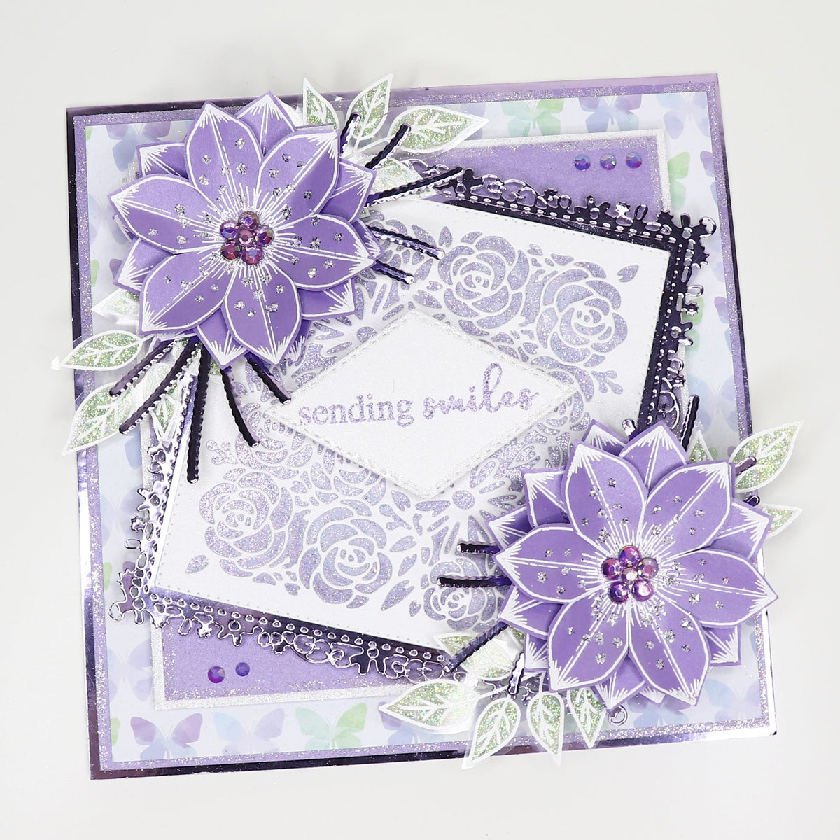 Sending Smiles - Blooming Frames Card Tutorial – Chloes Creative Cards