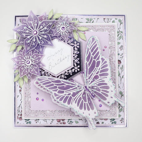 Watercolour Washes Vellum Butterfly Card Tutorial