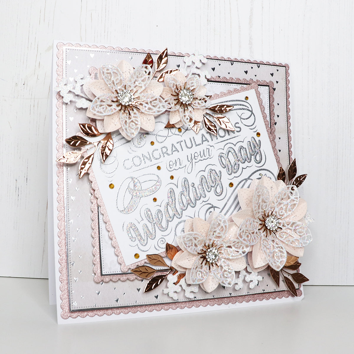 On Your Wedding Day - Statement Sentiments Stamp Card Tutorial