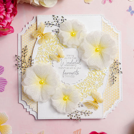 Lemon Lacy Circle - Botanical Blooms Card Tutorial