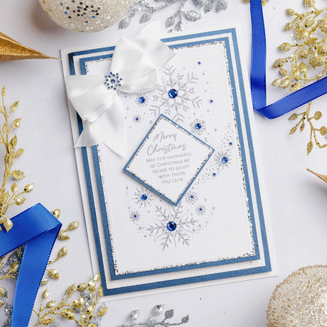 Merry Christmas - Starlit Christmas Card Tutorial