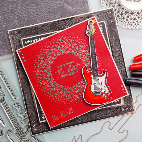 Rocking Birthday - Happy Hobbies Collection Card Tutorial