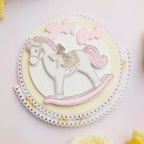 Rocking Horse Rocker - Baby Collection Card Tutorial