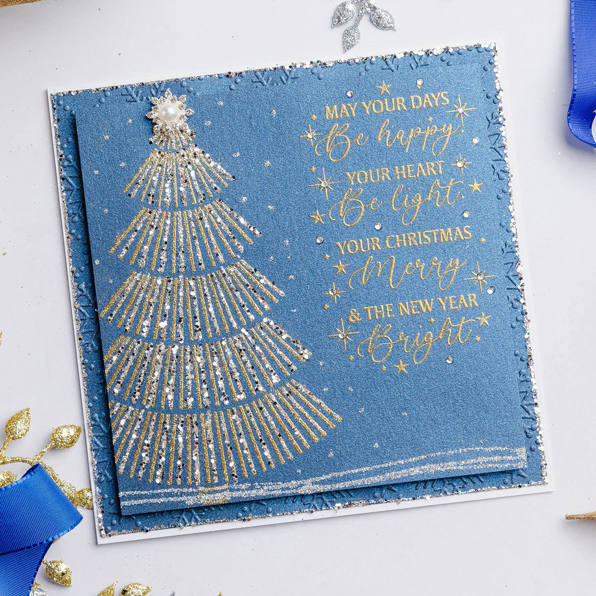 Small Christmas Tree - Starlit Christmas Collection Card Tutorial