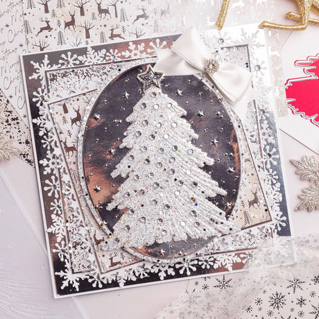 Sparkling Tree - Gilded Christmas Card Tutorial