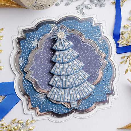 Sparkly Tree - Starlit Christmas Collection Card Tutorial