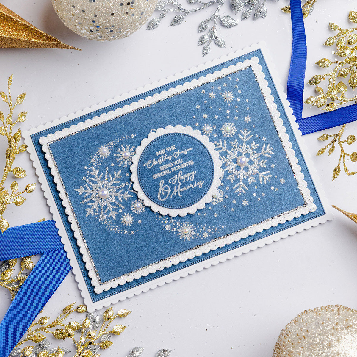 Special Christmas Memories - Starlit Christmas Collection Card Tutorial