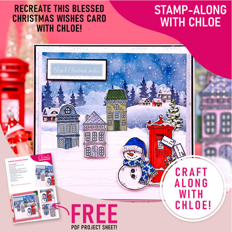 Chloe's Creative Cards Collection - Issue 17 - Stamp-Along Card Tutorial