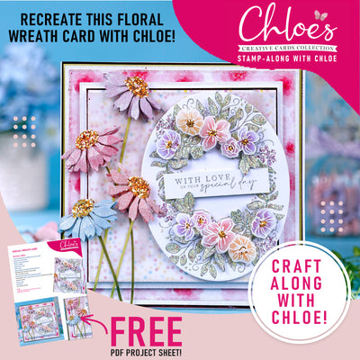 Chloe's Creative Cards Collection Issue 13 Stamp-Along Card Tutorial