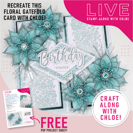 Missed the Floral Gatefold Card Stamp-Along? Catch up Here!