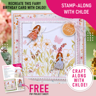 Chloe's Creative Cards Collection - Issue 15 - Stamp-along Card Tutorial
