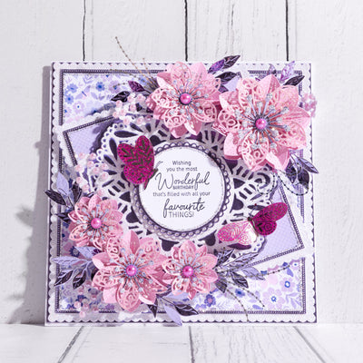 Favourite Things - Floral Frames and Flutters Collection Card Tutorial