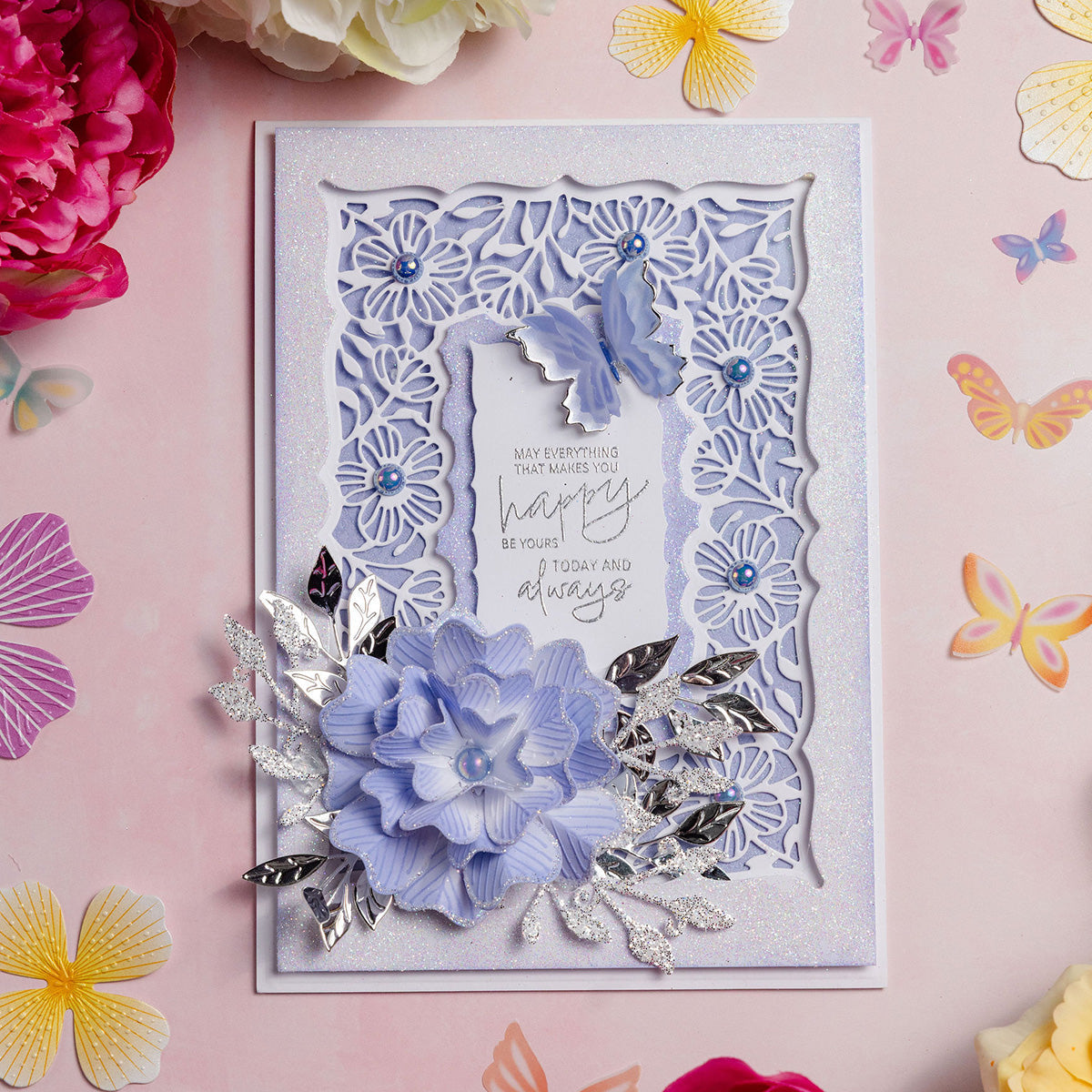 Today and Always - Botanical Blooms Card Tutorial