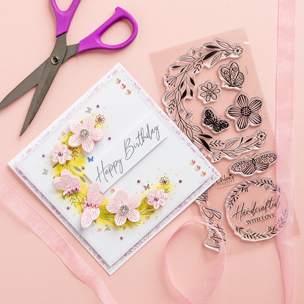 Website Launch Limited Edition Stamp Project by Rebecca Houghton