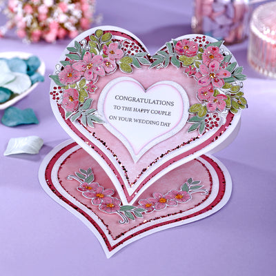 Wedding Heart - Bonus Project from Chloe's Creative Cards Collection Issue 13
