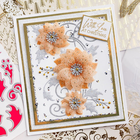With Love at Christmas - Gilded Christmas Card Tutorial