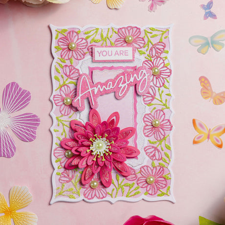 You are Amazing - Botanical Blooms Card Tutorial